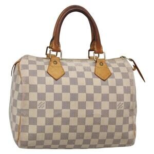 LOUIS VUITTON Damier Azur Speedy 25 Hand Bag N41534